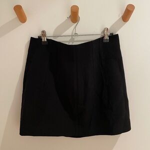NWOT Zara Black Mini Skirt